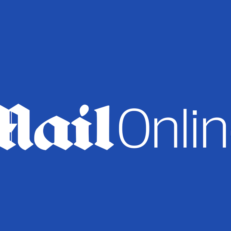 The MailOnline logo with Mail in a white gothic font and Online in a modern white font, displayed on a blue background, highlights health topics like causes of Dupuytrens disease and related conditions.
